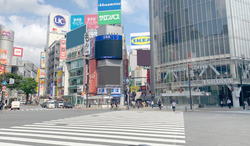 Shibuya's Scramble Crossing
