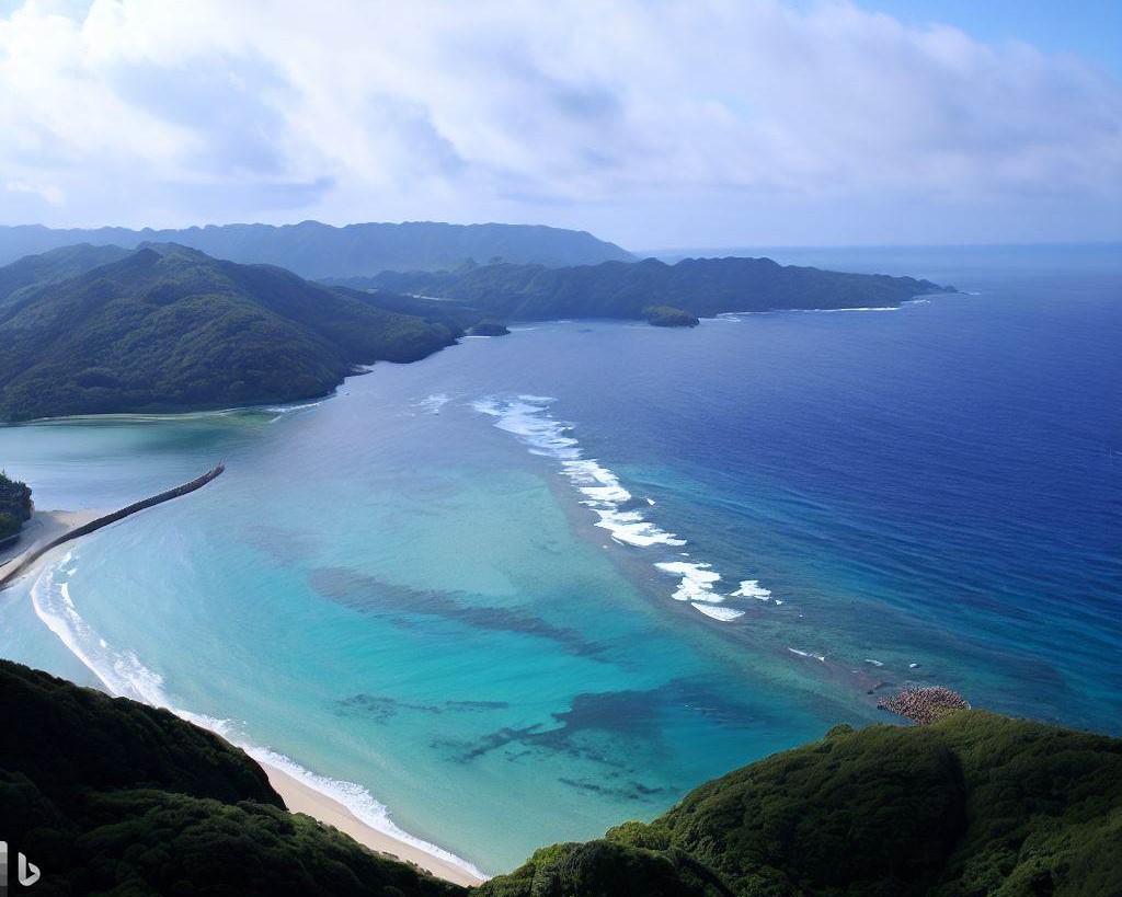 奄美大島の海にイメージ